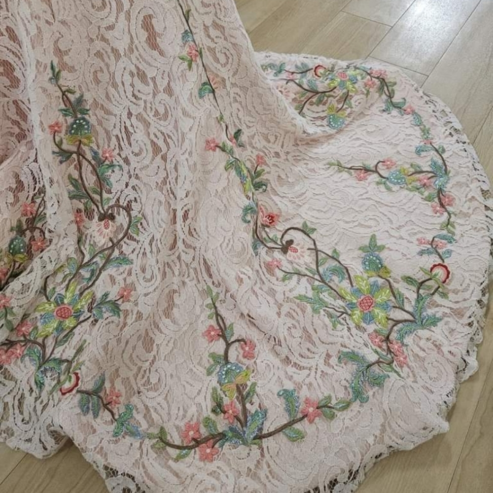 NWT Size 12/14 Pink Two Piece Sherri Hill Gown - Picture 7 of 8